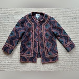 Anna Sui Jacker Color: Multicolor Size: XS